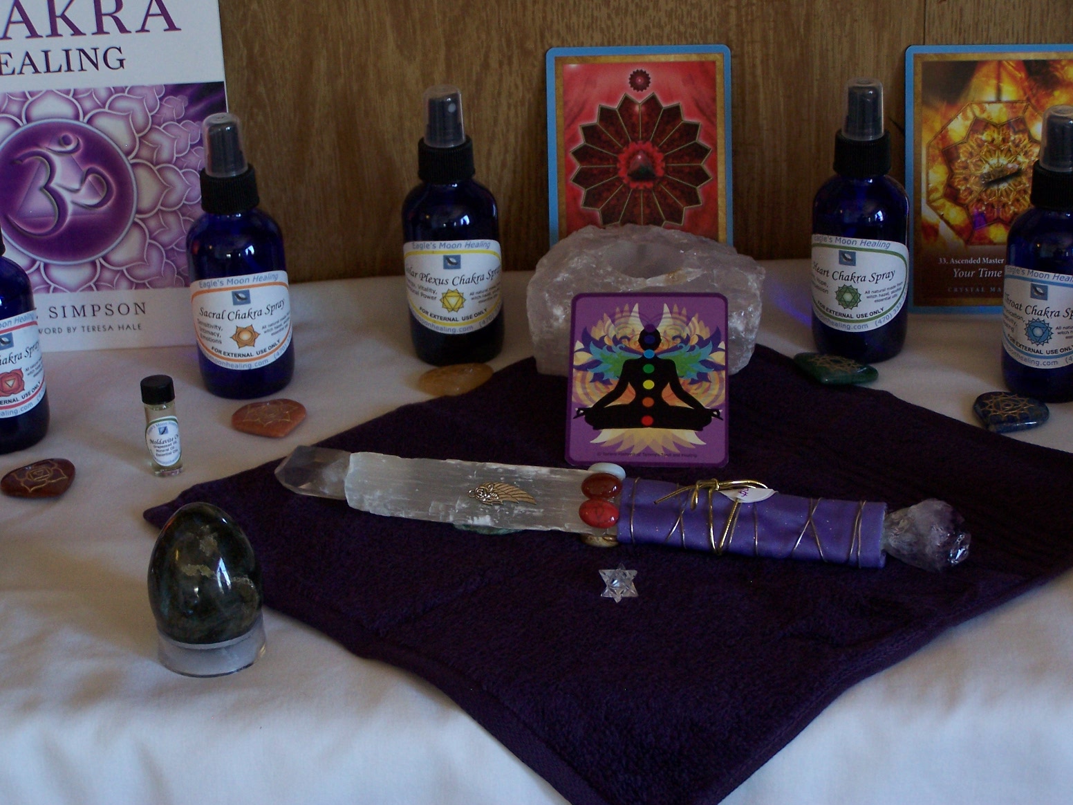 Chakra Wand Purple