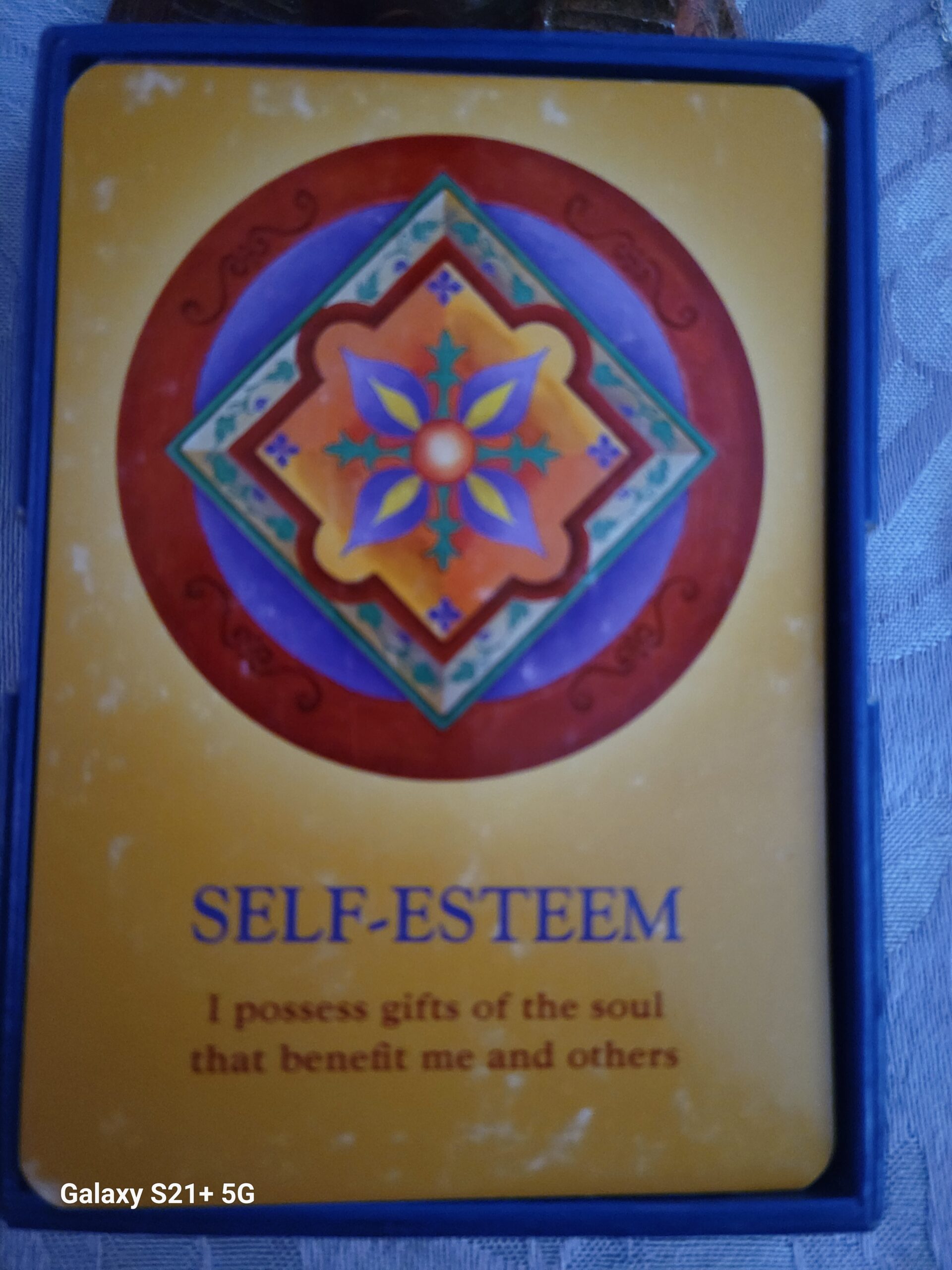 Daily Reading Card ~ Self Esteem