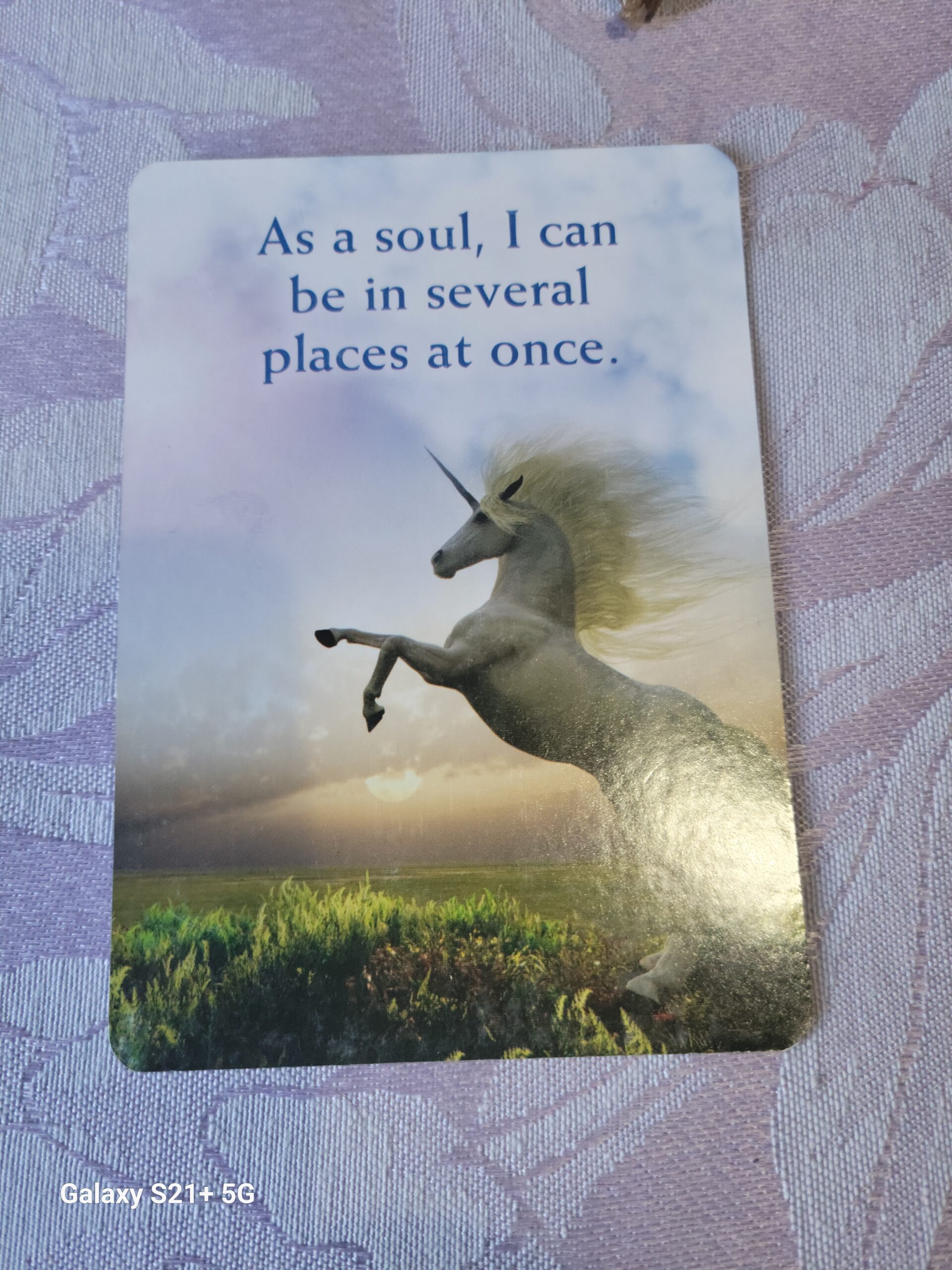 Daily Card Reading~ As a soul, I can be in several places at once.