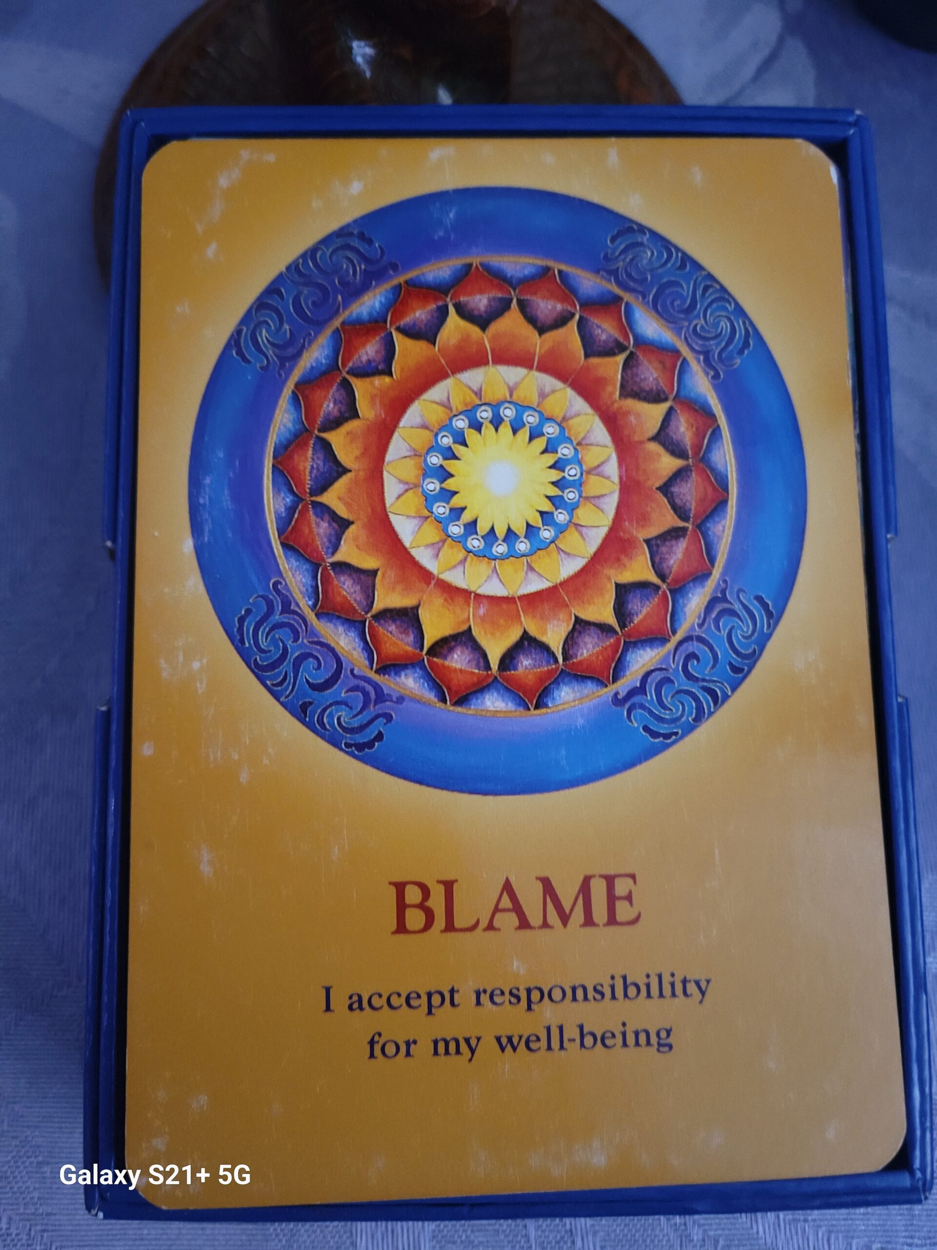 Daily Card Reading – Blame