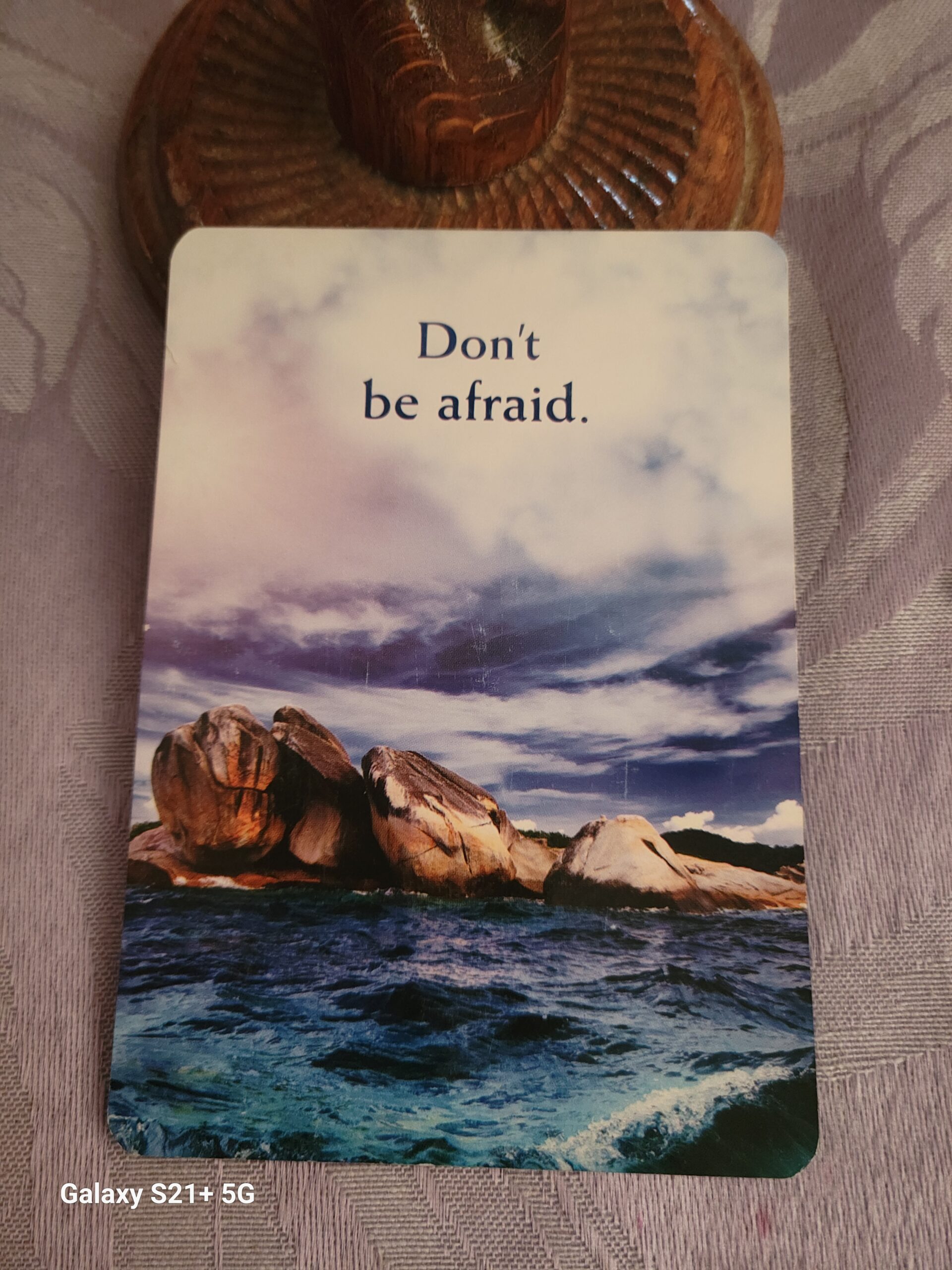 Daily Card Reading ~ Don’t be afraid