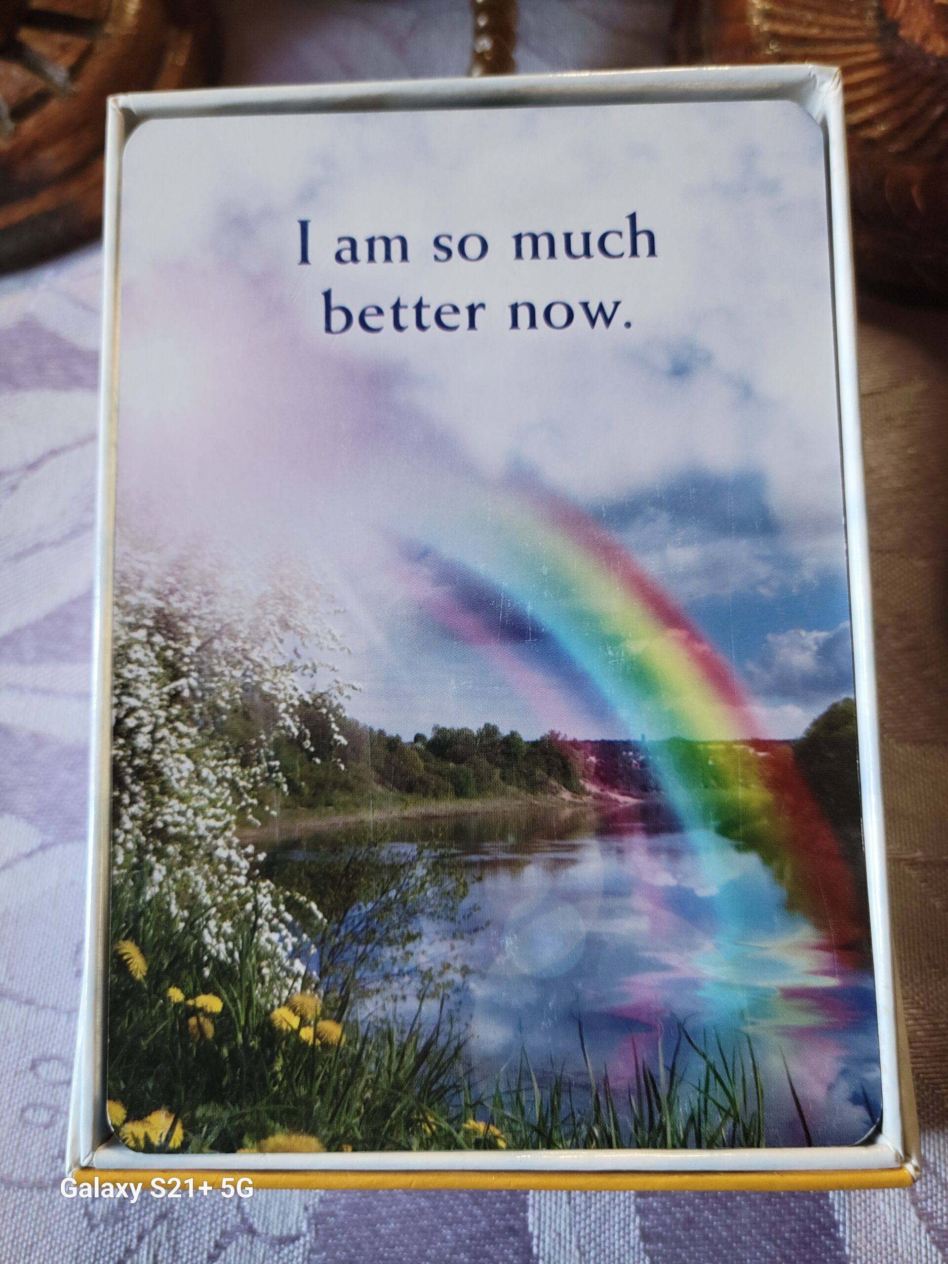 Daily Card Reading ~ I am so much better now.
