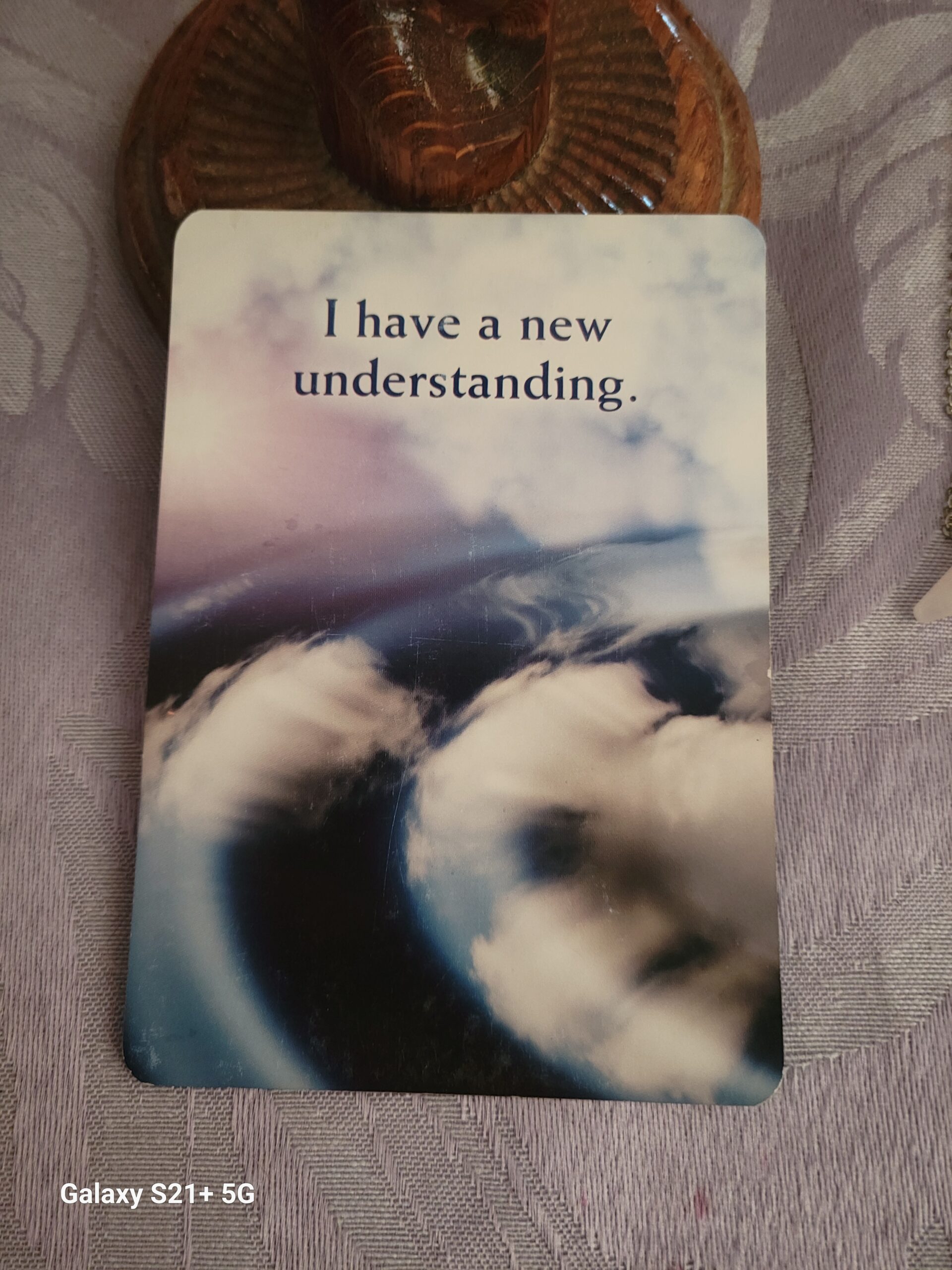 Daily Card Reading ~ I have a new understanding.