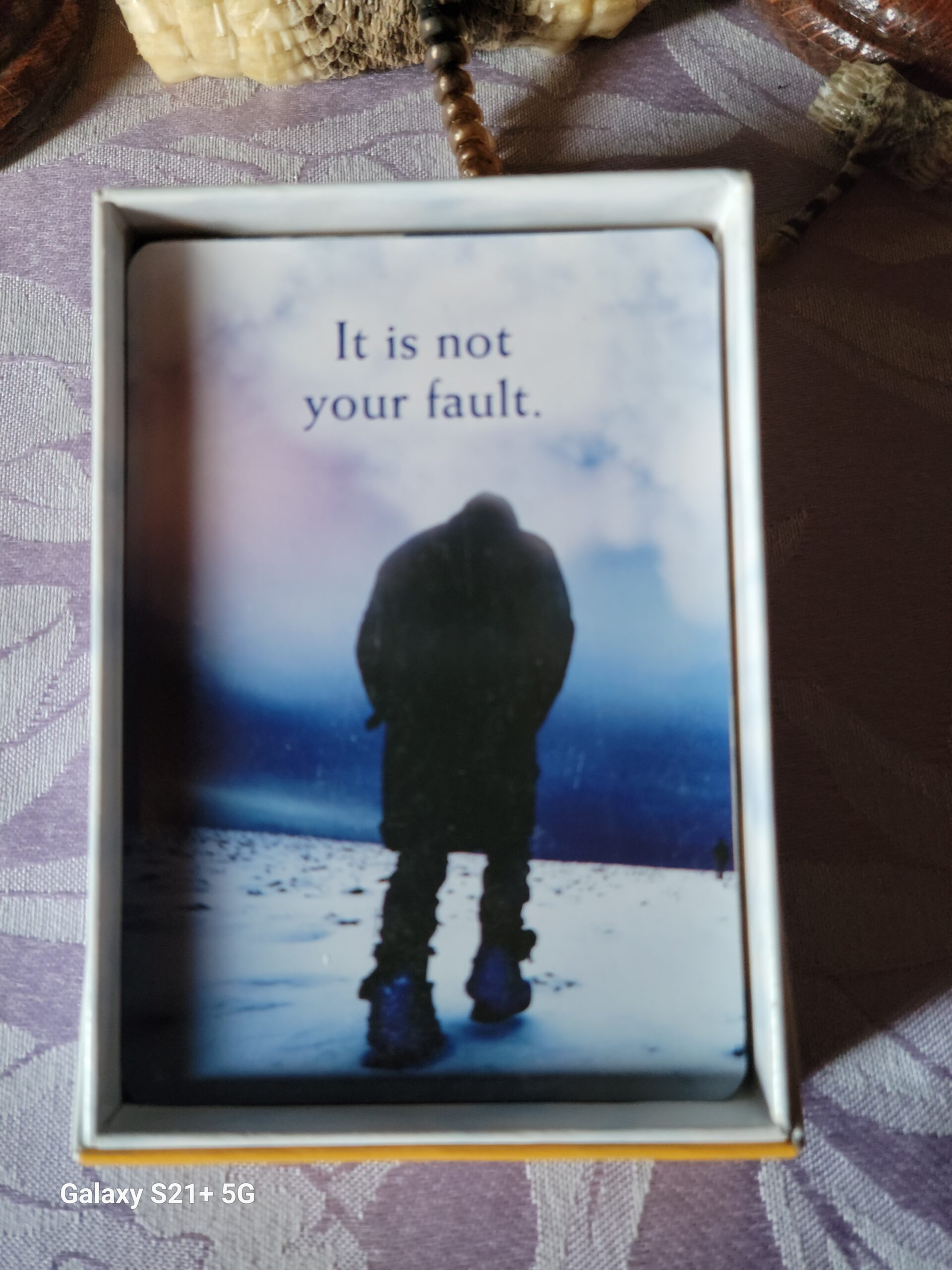 Daily Card Reading ~ It is not your fault.