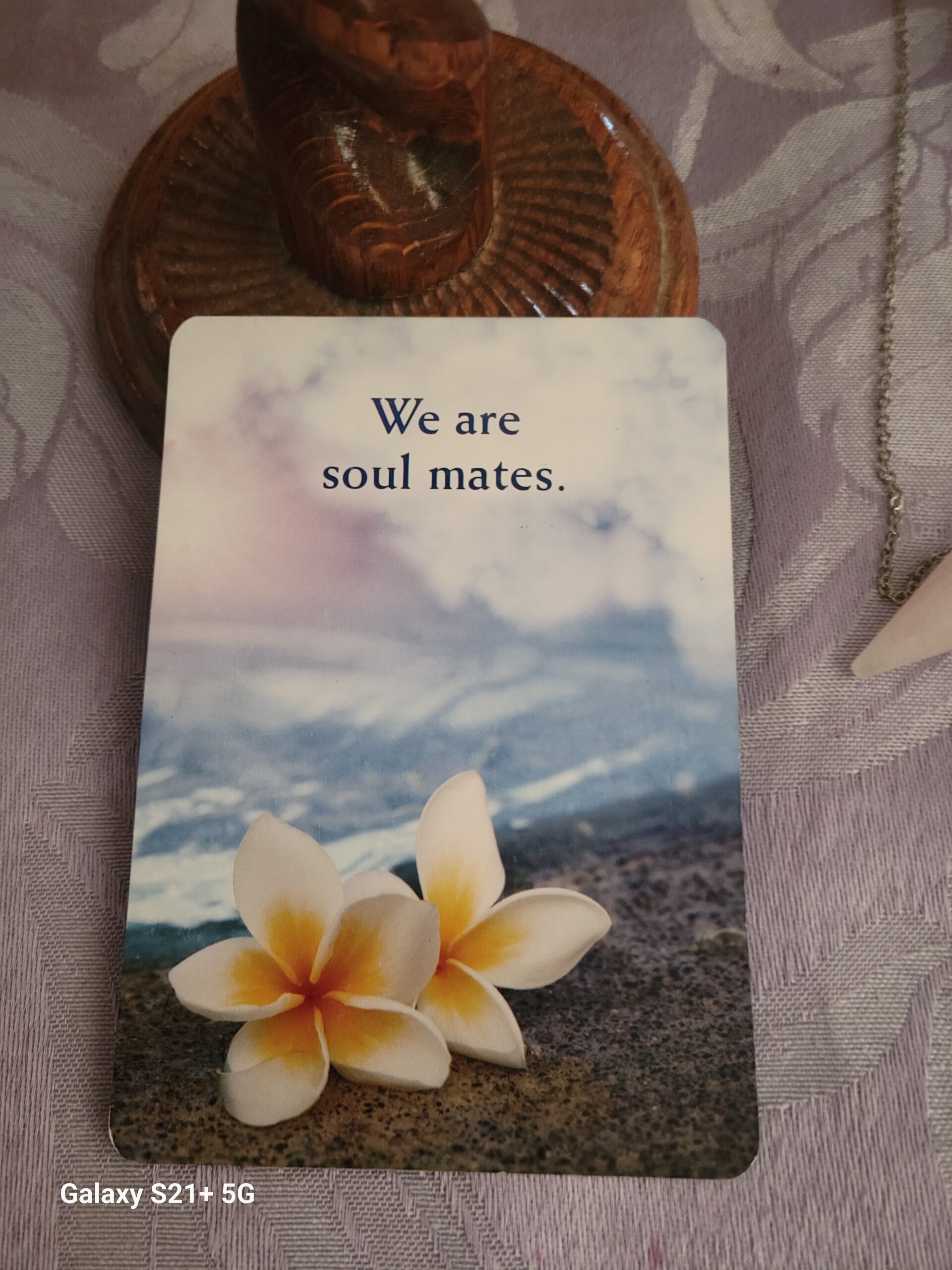 Daily Card Reading ~ We are soul mates.