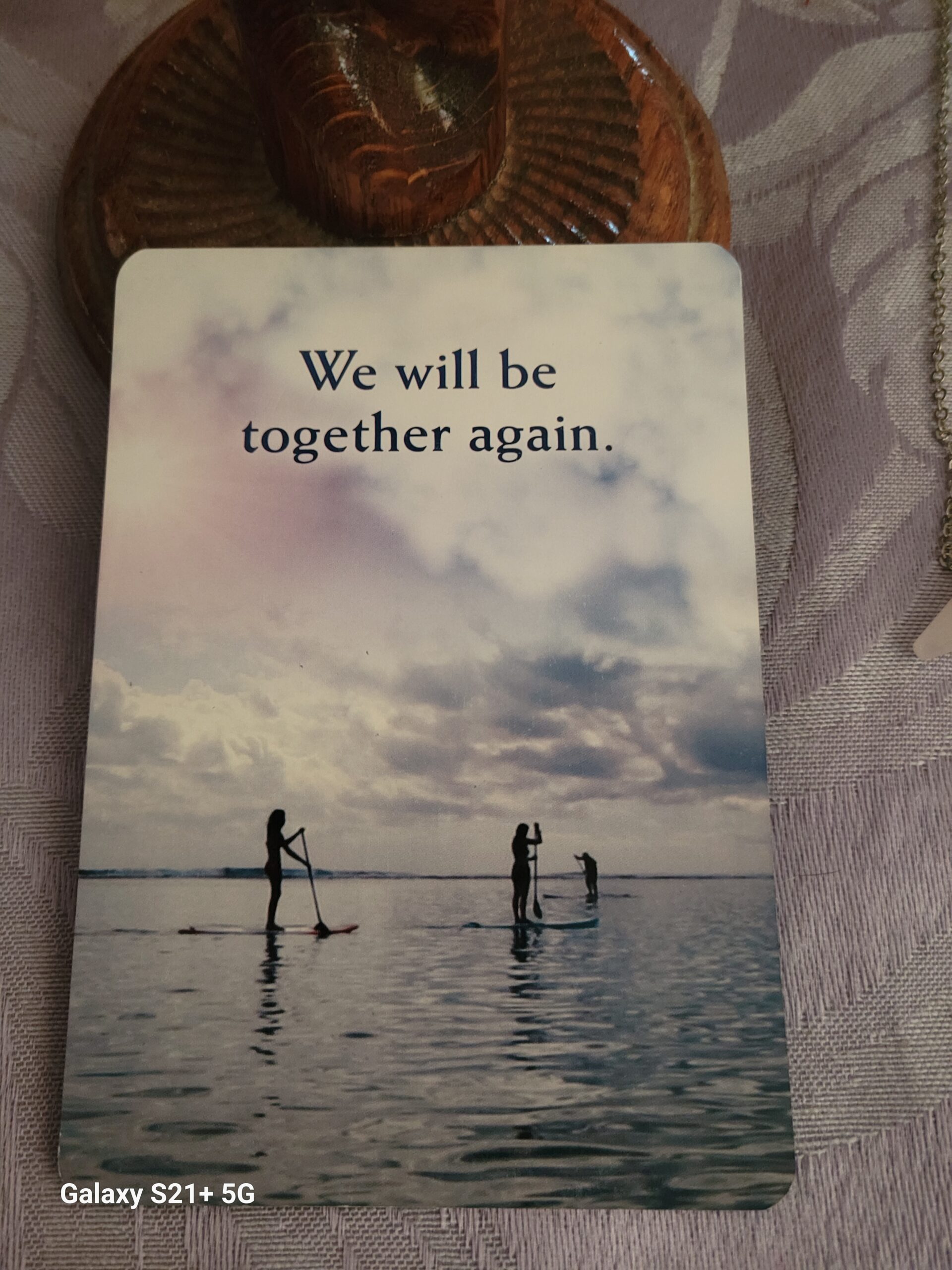 Daily Card Reading ~ We will be together again.