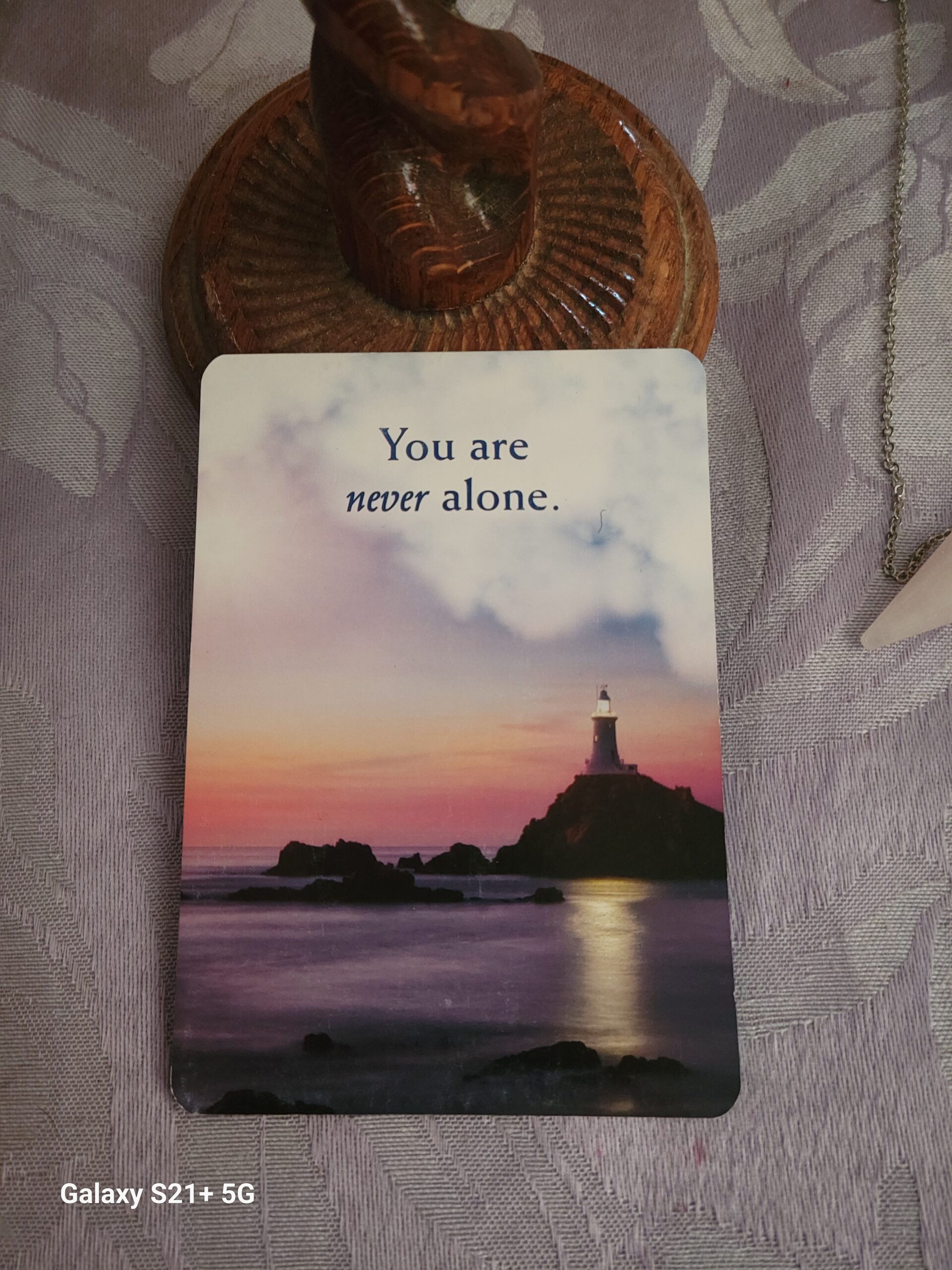 Daily Card Reading ~ You are never alone.